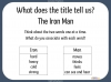 The Iron Man by Ted Hughes - Years 3 and 4 KS2 English Unit of Work Teaching Resources (slide 7/181)